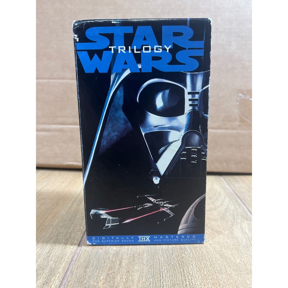 Star Wars Trilogy VHS Box Set THX Digitally Mastered Original Versions 1995